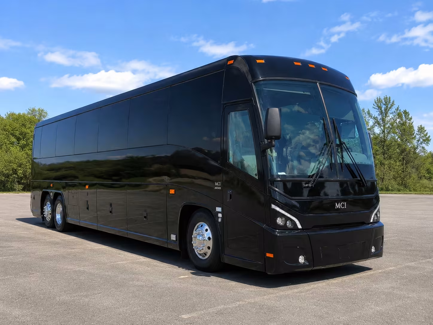 construction site charter buses in new braunfels and comal county