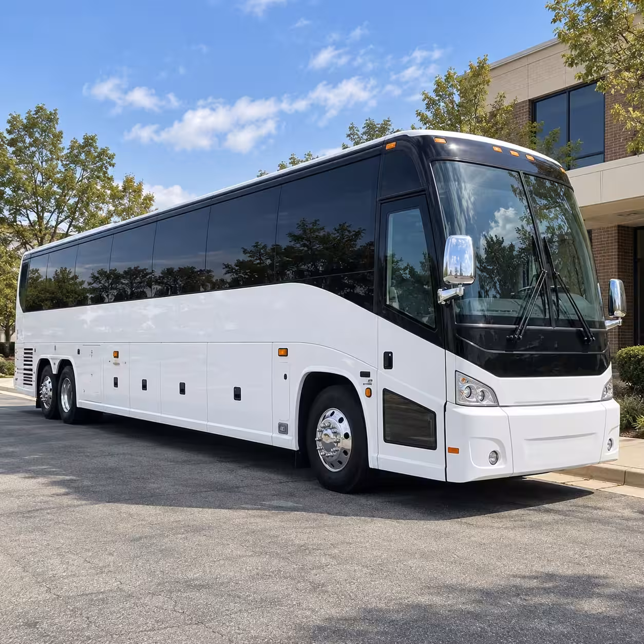 new braunfels charter bus rental exterior