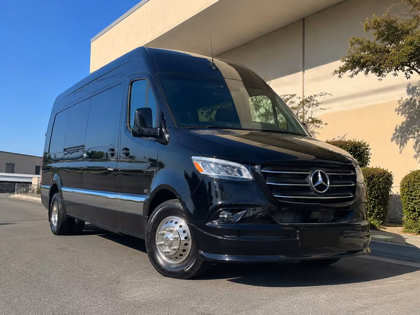 new braunfels sprinter van rental with driver