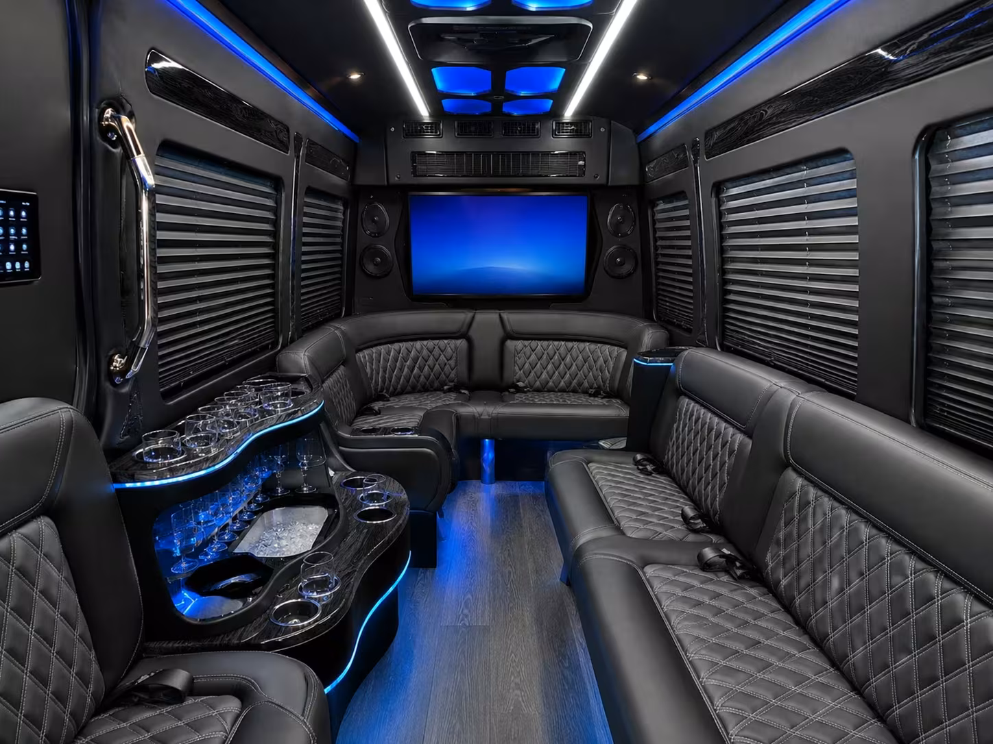 sprinter limousine inside