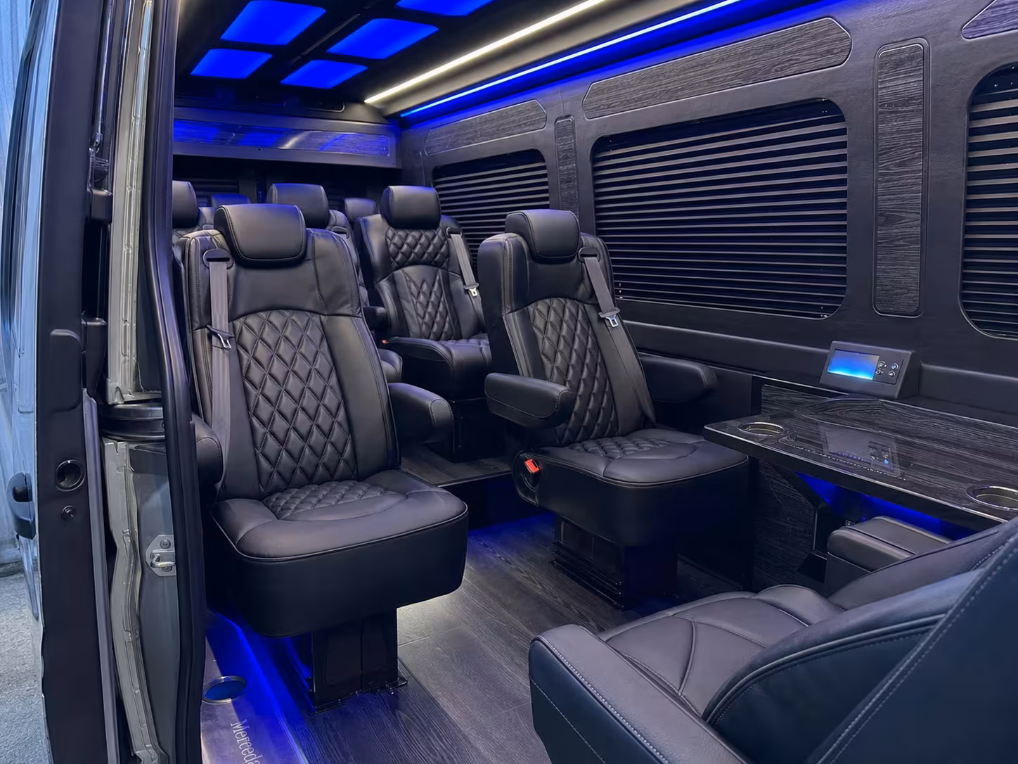sprinter van transportation for groups and events across new braunfels